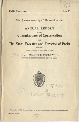 The State Forester and Director of Parks