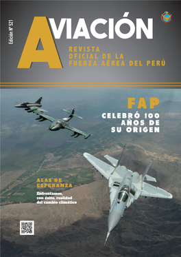 Revista Oficial De La FUERZA AÉREA DEL PERÚ EDICIÓN N° 521 Julio 2019