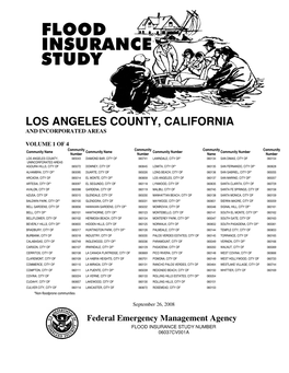 Los Angeles County, California and Incorporated Areas