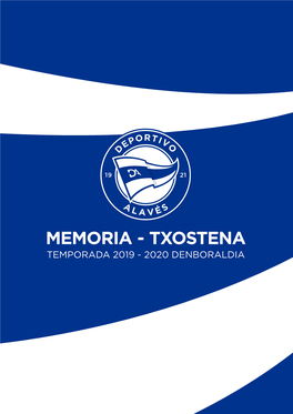 Memoria Txostena 2019/2020