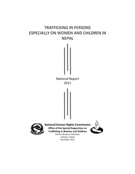 Trafficking in Persons Especially on Women and Children in Nepal