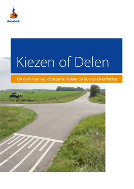 Kiezen of Delen,Goeree-Overflakkee-Rapport