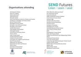 Organisations Attending