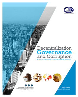 Decentralisation, Governance and Corruption at the Local Level