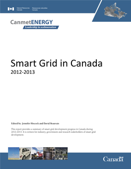 Smart Grid in Canada 2012-2013