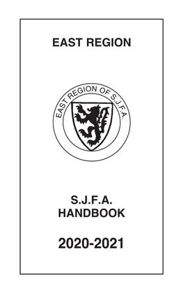 East Region S.J.F.A. Handbook