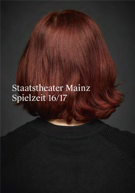 Staatstheater Mainz Spielzeit 16/17