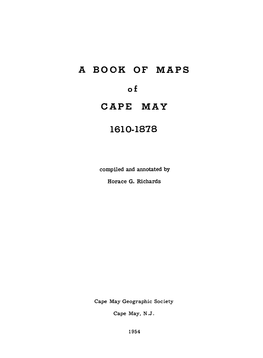 A Book of Maps Cape