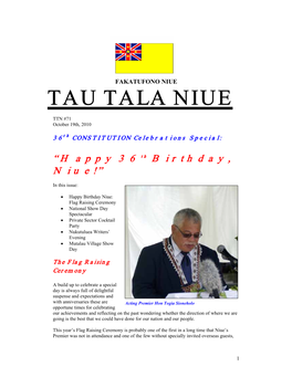 Tau Tala Niue