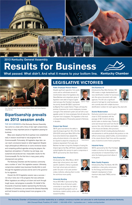 Results for Business What Passed