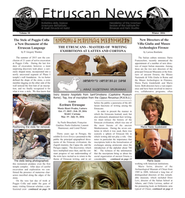 Etruscan News 18