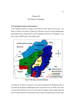 Chapter III the History of Peophng