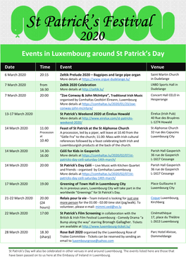 St Patrick's Festival