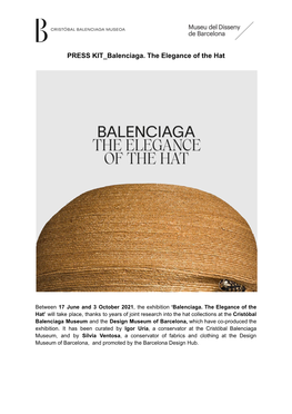 DDP ENG Balenciaga.The Elegance of The