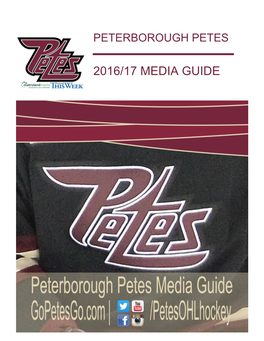 2016/17 Media Guide