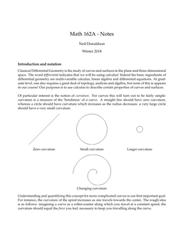 Curves and Surfaces in the Plane and Three-Dimensional Space