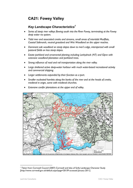 CA21: Fowey Valley