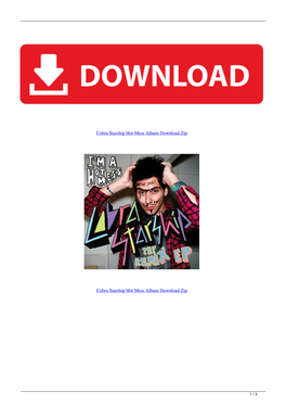 Cobra Starship Hot Mess Album Download Zip