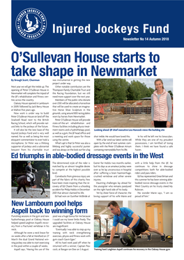 O'sullevan House Starts to Take Shape in Newmarket