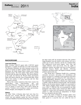 Culturegramstm Republic of World Edition 2011 India