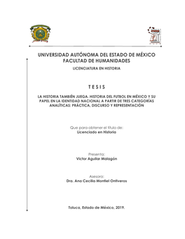 Universidad Autónoma Del Estado De México Facultad