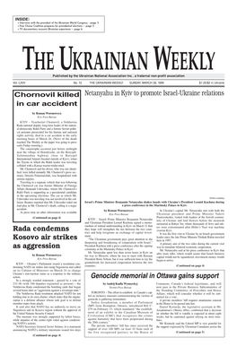 The Ukrainian Weekly 1999, No.13