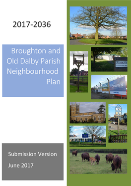 Broughton and Old Dalby Parish Neighbourhood Plan