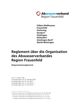 Reglement Für Definitiv