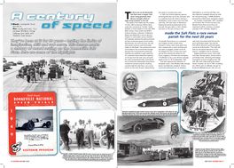 A Century of Speed