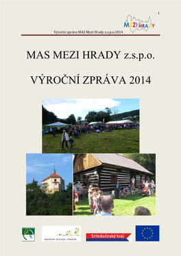 MAS MEZI HRADY Zspo VÝROČNÍ ZPRÁVA 2014