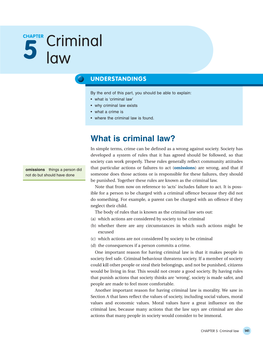 CHAPTER 5 Criminal Law 141 HOT SPOT