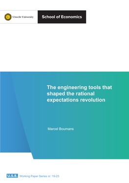 The Engineering Tools That Shaped the Rational Expectations Revolution