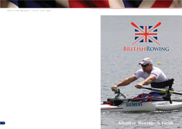 Adaptive Rowing: a Guide by Simon Goodey