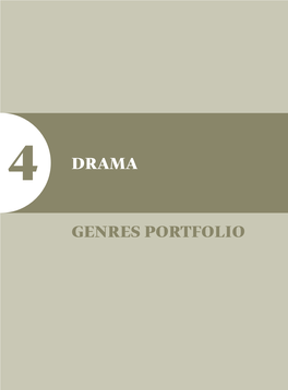 Genres Portfolio Drama ‘Anything Connected to Performance.’