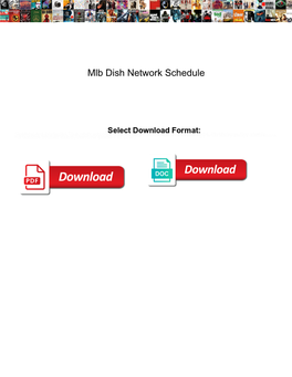 Mlb-Dish-Network-Schedule.Pdf