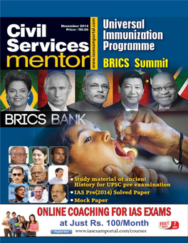 Civil Services Mentor October