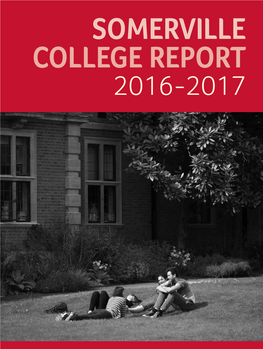 Somerville College Report 2016-2017