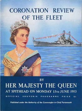 1953 Coronation Review of the Fleet Program