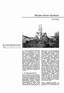 900 Jahre Kloster Alpirsbach Anja Stangl 1 Ansicht Der Klosteranlage