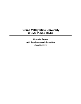 Grand Valley State University WGVU Public Media