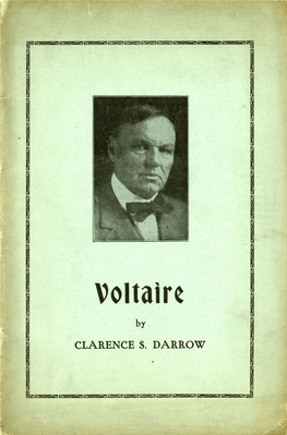 Voltaire by Clarence S. Darrow