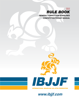 Ibjjf Rule Book