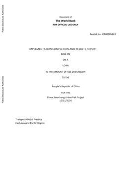 World Bank Document