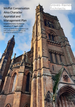 Moffat Conservation Area Character Appraisal and Management Plan Supplementary Guidance Adopted 3Rd April 2020