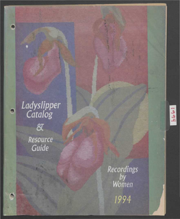 Ladyslippe Catalog 1994