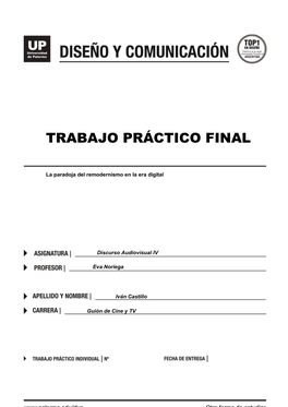 Trabajo Práctico Final