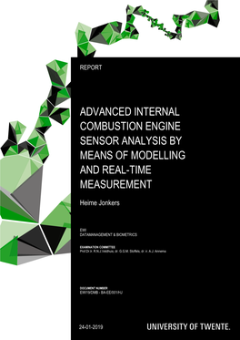 Advanced Internal Combustion Engine Sensor Analysis by Means of Modelling and Real-Time Measurement