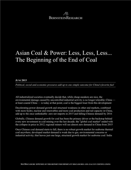 Asian Coal & Power