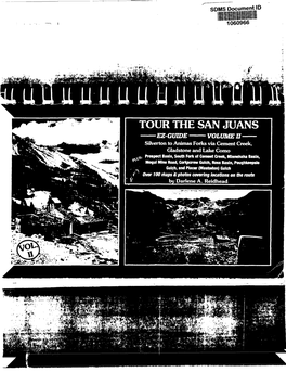 Photocopy of Book: Tour the San Juans; Ez-Guide, Volume Ii