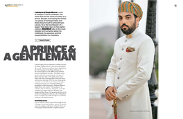 SPECIAL FEATURE Lakshyaraj Singh Mewar, Scion of Udaipur's House